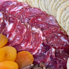 Angel’s Salumi and Truffles – Pre-Sliced Chorizo Blanco Salami with Rich Paprika Flavor, 3oz