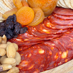 Angel’s Salumi and Truffles – Pre-Sliced Chorizo Sarta Salami with Smoky, Garlicky Flavor, 3oz