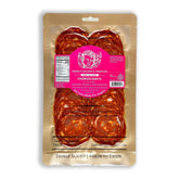 Angel’s Salumi and Truffles – Pre-Sliced Chorizo Sarta Salami, 3oz, with Pimento de la Vera and Garlic