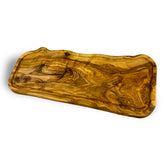 Olive Wood Rustic Oval Cutting Board