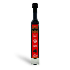 Maison F. Crayssac Black Balsamic Vinegar Glaze with Black Truffle, 3.3oz bottle, made in Italy, featuring a rich infusion of aged balsamic vinegar and earthy black truffle.