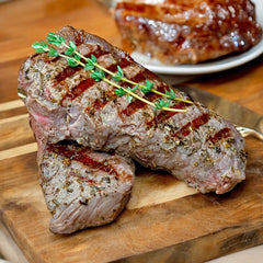 Buffalo Striploin Steaks - 100% Natural