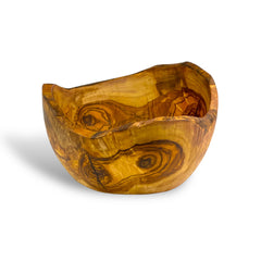 Large Rustic Olive Wood Bowl