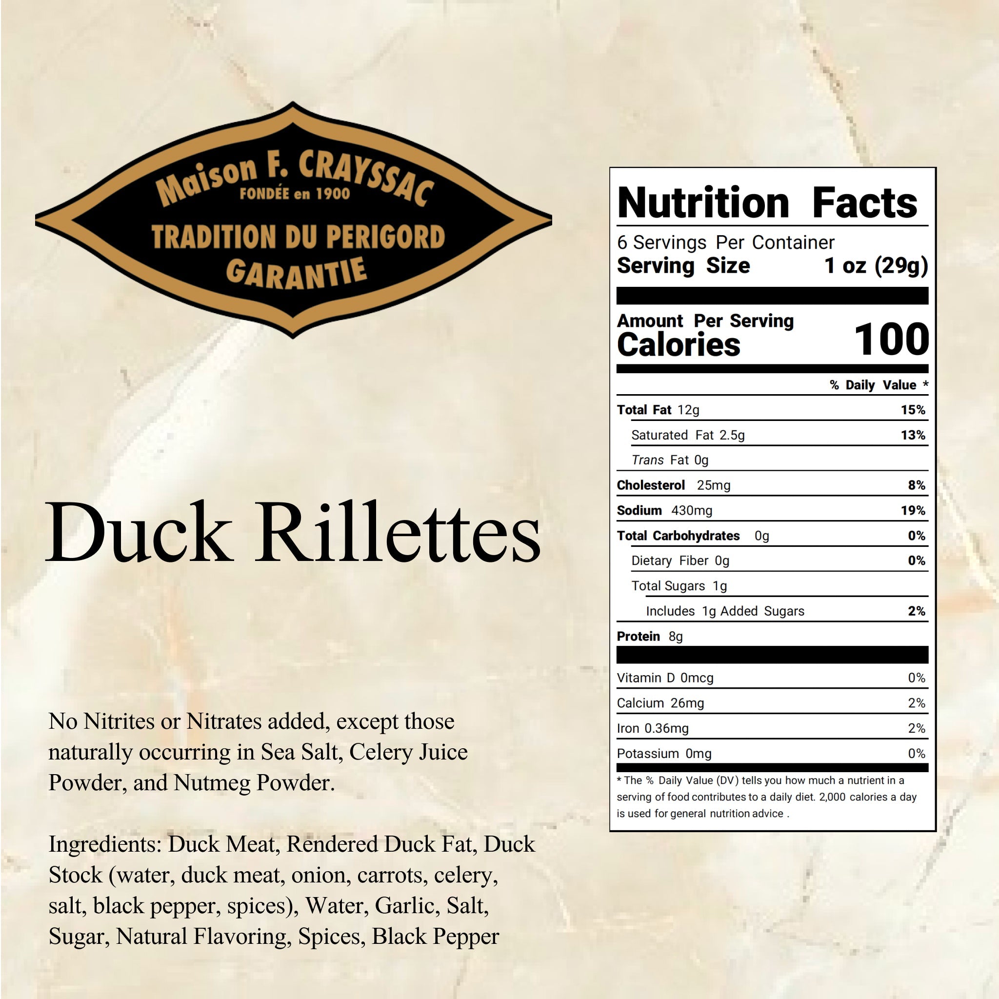 Duck Rillettes