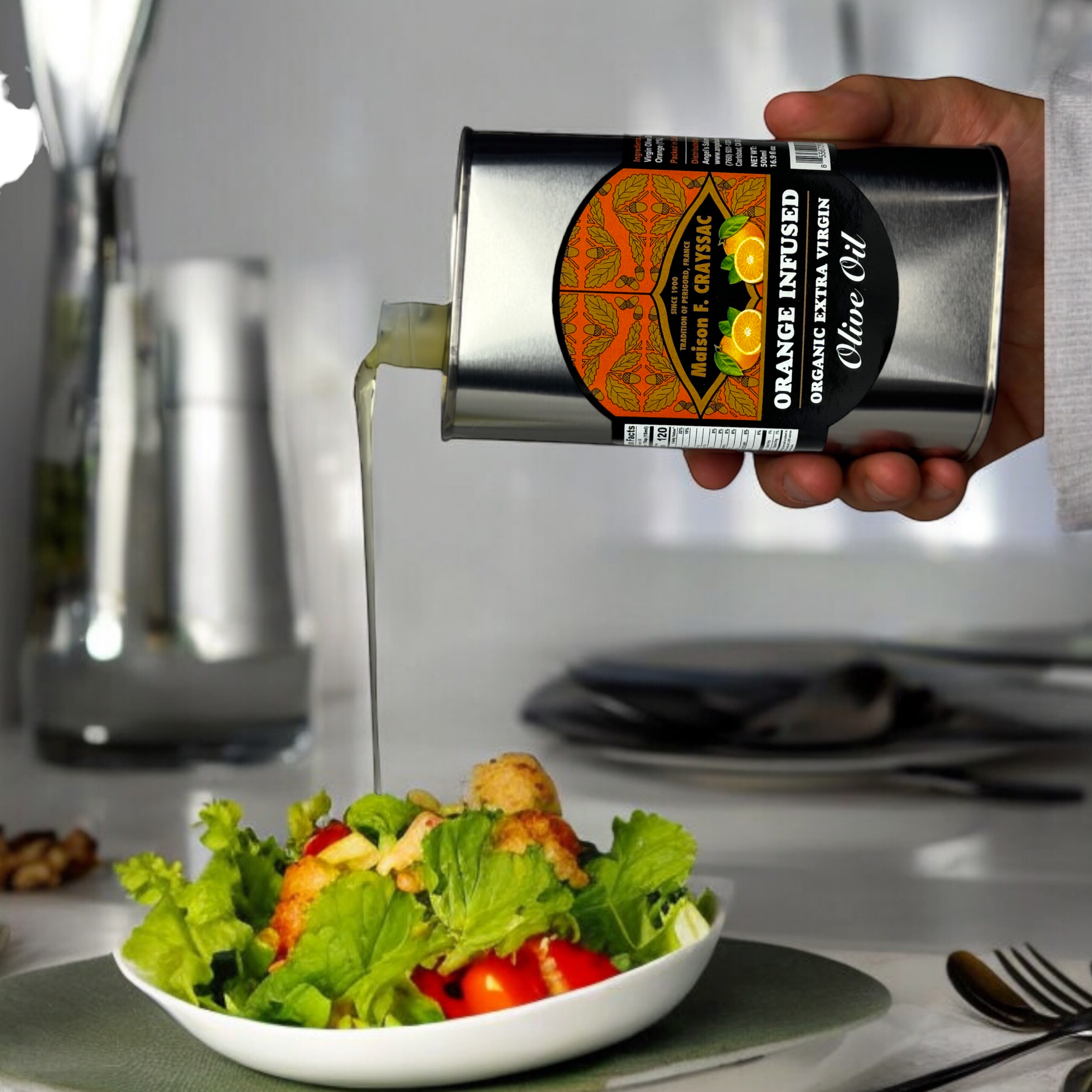 Orange Extra Virgin Olive Oil
